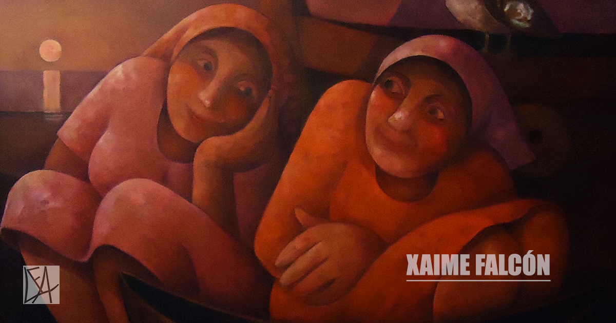 Xaime Falcón, pintor y creador visual